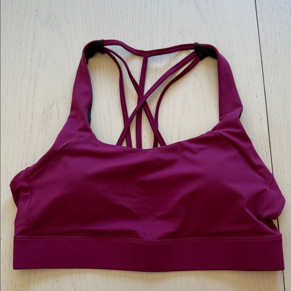 ZYIA Strappy Magenta Sports Bra